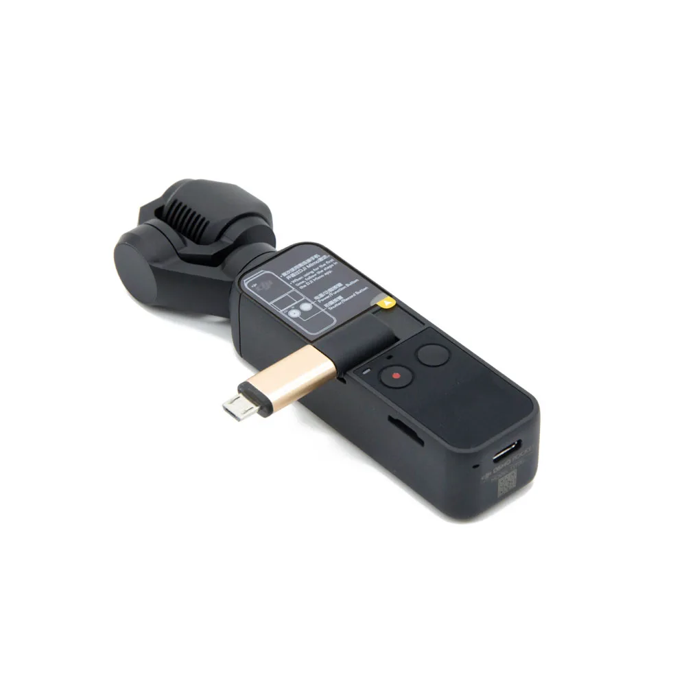 1 шт. Универсальный type-C к Micro-USB Женский конвертер для DJI OSMO Карманный ручной карданный аксессуары адаптеры для мобильных телефонов