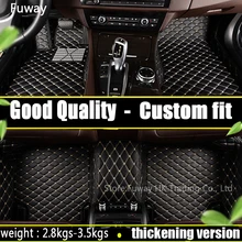 FUWAYDA Custom 3D подходит автомобильные коврики для Kia K2 K3 K3S K4 K5 KX3 KX5 KX7 K9 VQ Sorento Jiale ка вау Форте кожаный ковер вкладыши