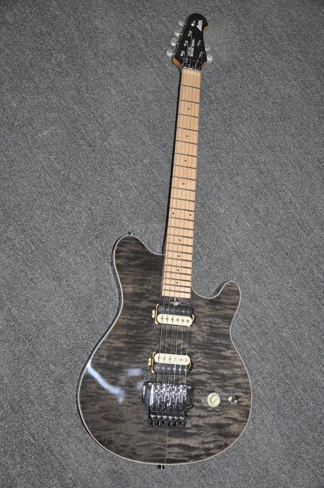 Musicman Axis Custom Guitar Musicman Ernie Rall Guitar Quilted Maple