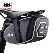 CATEYE Cycling Saddle Tool Bags Waterproof Reflective Bike Bag 3D Shell MTB Seatpost Tools Kit Tail Seat Bag Bicycle Accessories