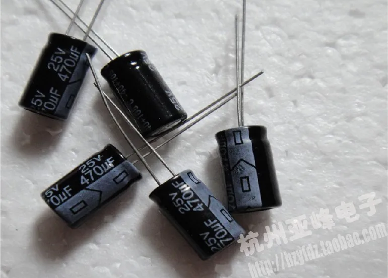 Бесплатная доставка. Huayue электролитические конденсаторы 25V470UF 470UF25V 8 * 14 500 - пакет |