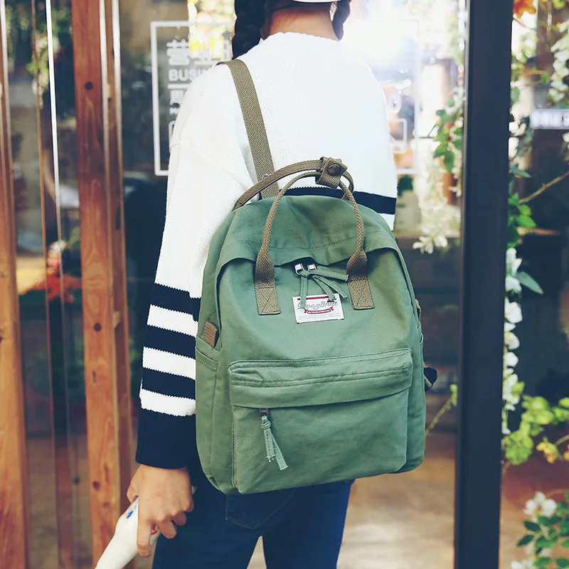 DCIMOR las mujeres de alta calidad Mochila adolescente niñas ocio bolso Vintage elegante bolso de escuela de la lona Mochila mujeres Mochila DCIMOR las mujeres de alta calidad Mochila adolescente niñas ocio bolso Vintage elegante bolso de escuela de la lona Mochila mujeres Mochila