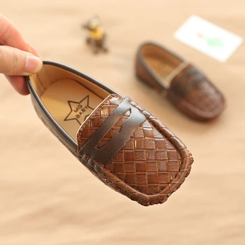 

Baby Toddler Shoes 2019 New Spring Summer Children Soft PU Leather Casual Shoes Boys Loafers Girls Moccasins Shoes Size 21-30