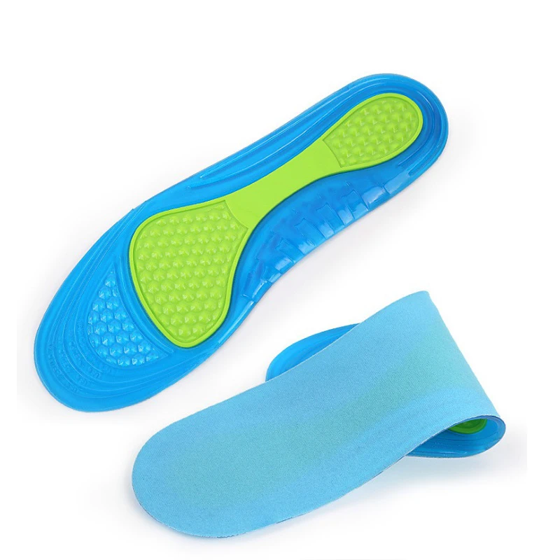 Силиконовая стелька для спортивной обуви беговые стельки для ухода за ногами Подошвенная Фасцит массажные амортизационные накладки