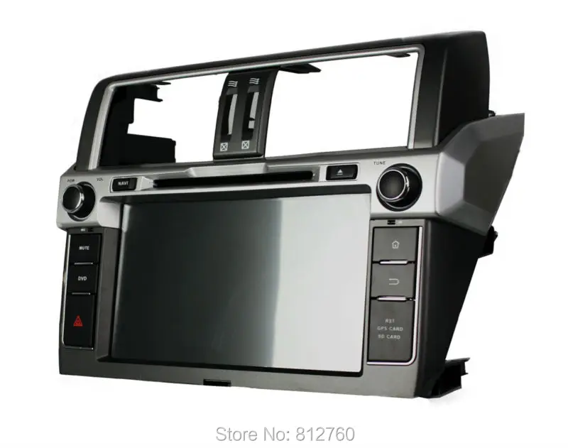 Excellent 8 inch 1024*600 HD Octa Core Android 9.0 Car DVD PC for Toyota Prado 2014 2015 GPS Navigation Radio RDS Stereo Head Unit WIFI 3G 8
