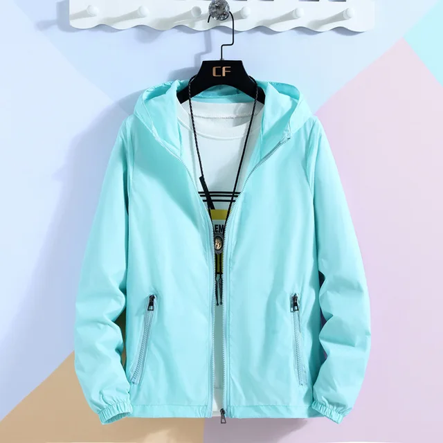 Hooded Bomber Windbreaker Jacket 2