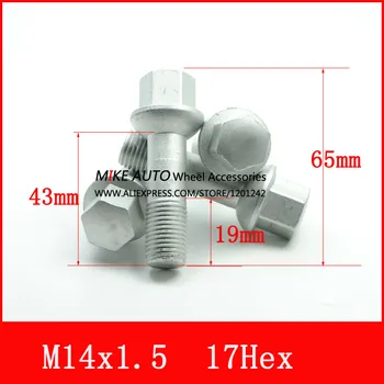 

16Pcs M14x1.5 OEM0009905307 wheel bolt Hex2/3" for the wheel/rims of Benz C series