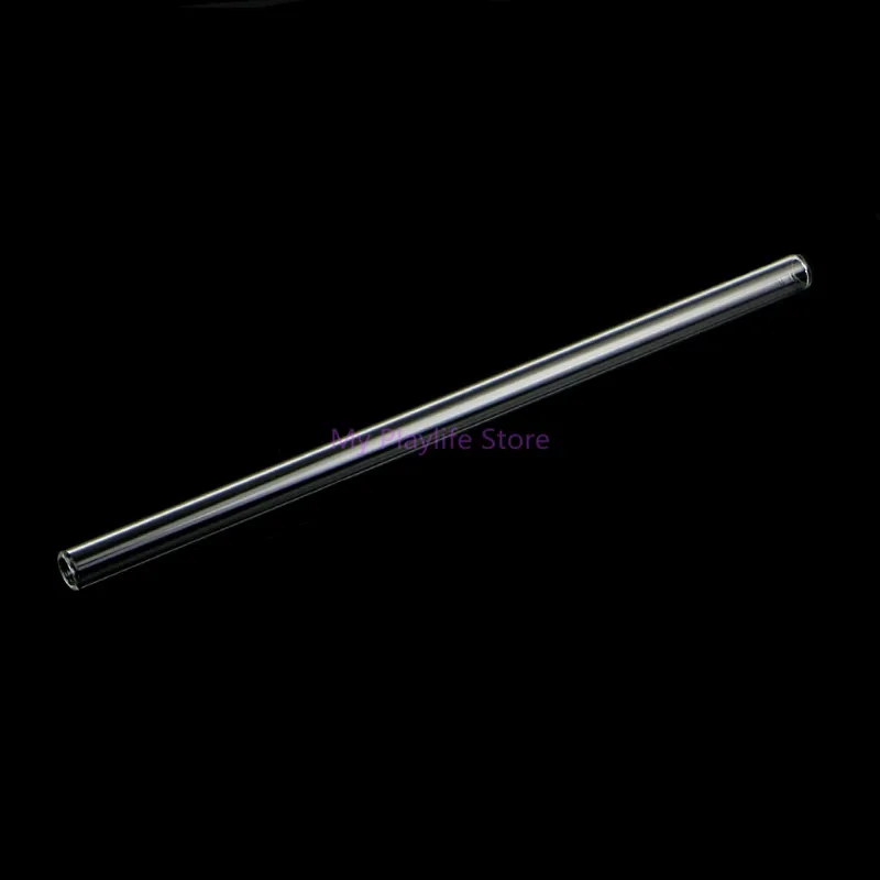 Reusable Wedding Birthday Party Supplies Clear Glass Drinking Straws Thick Straws Bar Accessories 1Pc 6-12inch glass straw set drinking straws