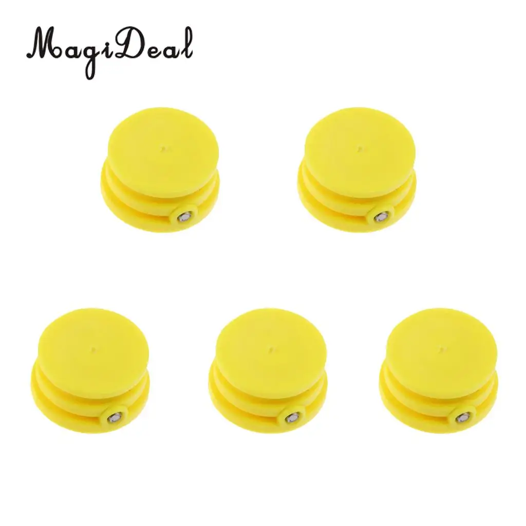MagiDeal Durable 5Pcs Surfing Leash Plug Surfboard Longboard Leash Cup Plug Repair Kayak Accessory Equipment 25mm 6 Color Choose
