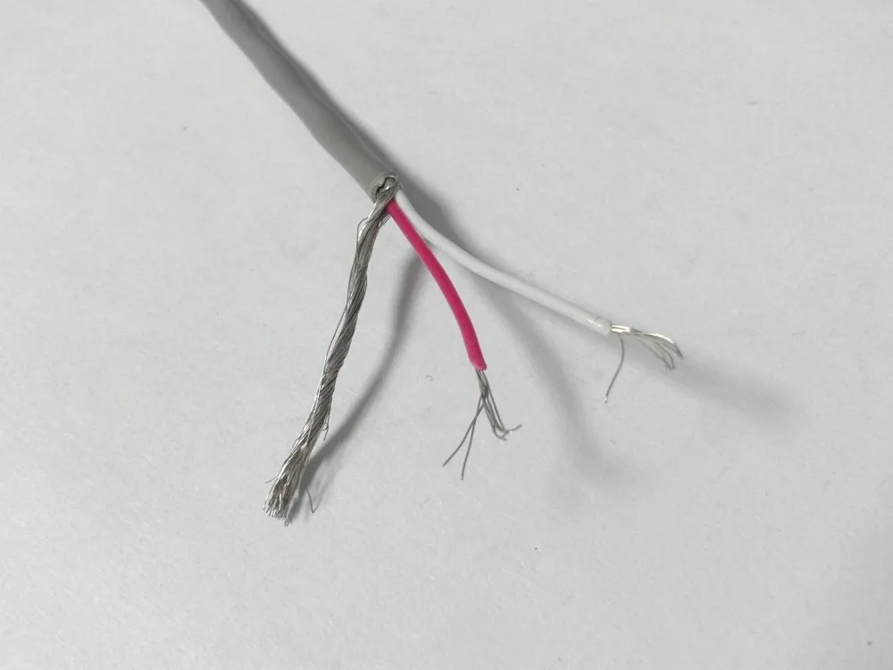 Кабель 28AWG 2 ядра экран ПВХ кабель 300 В 20 м|cable 20m|cable 28awgcable shield |