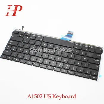 

New For Macbook Pro Retina 13" A1502 United States Keyboard US Keyboard With Backlight ME864 ME865 ME866 Replacement