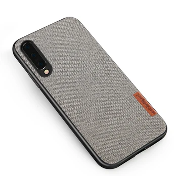 

For Samsung A70 A50 A30 Business canvas phone case Fall prevention protective case For Samsung Galaxy S10 plus note 10 A9 A7 J7