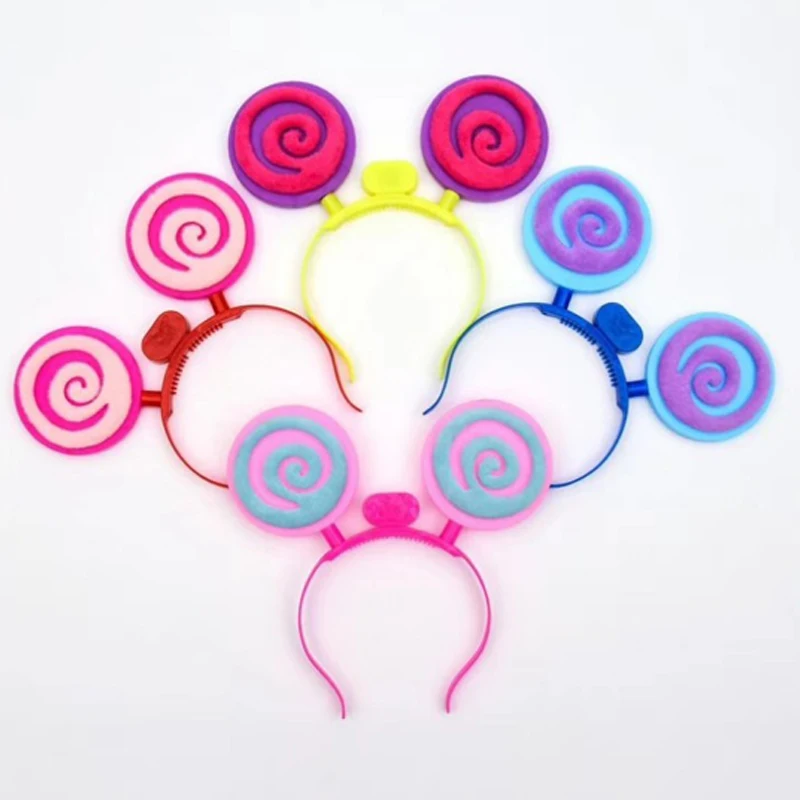 Led Toys LEDFlashing Headband Women Girls Lollipop Light Hairband Head wear Glow Rave Party Supplies Halloween Christmas (7)