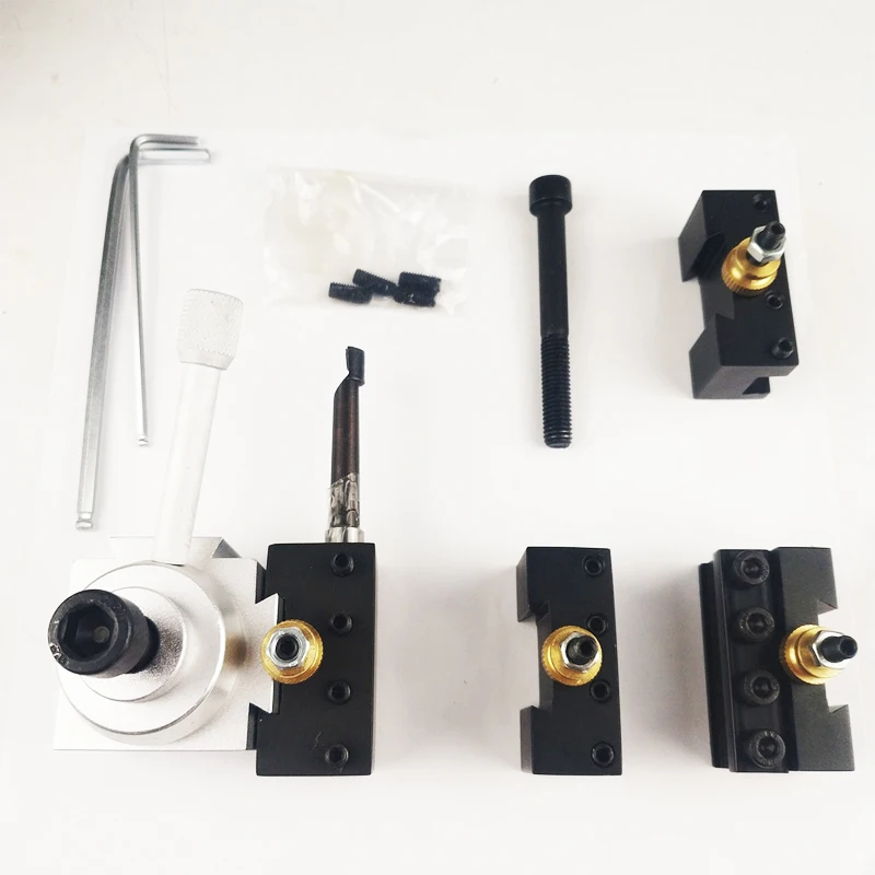 

JDSR American Aluminum Quick Tool Changer Multifunctional Tool Holder Lathe CNC Equipment Set