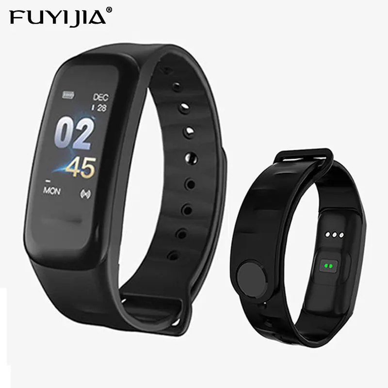 FUYIJIA Bluetooth Smart Watch Woman Female Relogio Smart Reminder Sports Watch Ladies Waterproof Clock Heart Rate Sleep Analysis