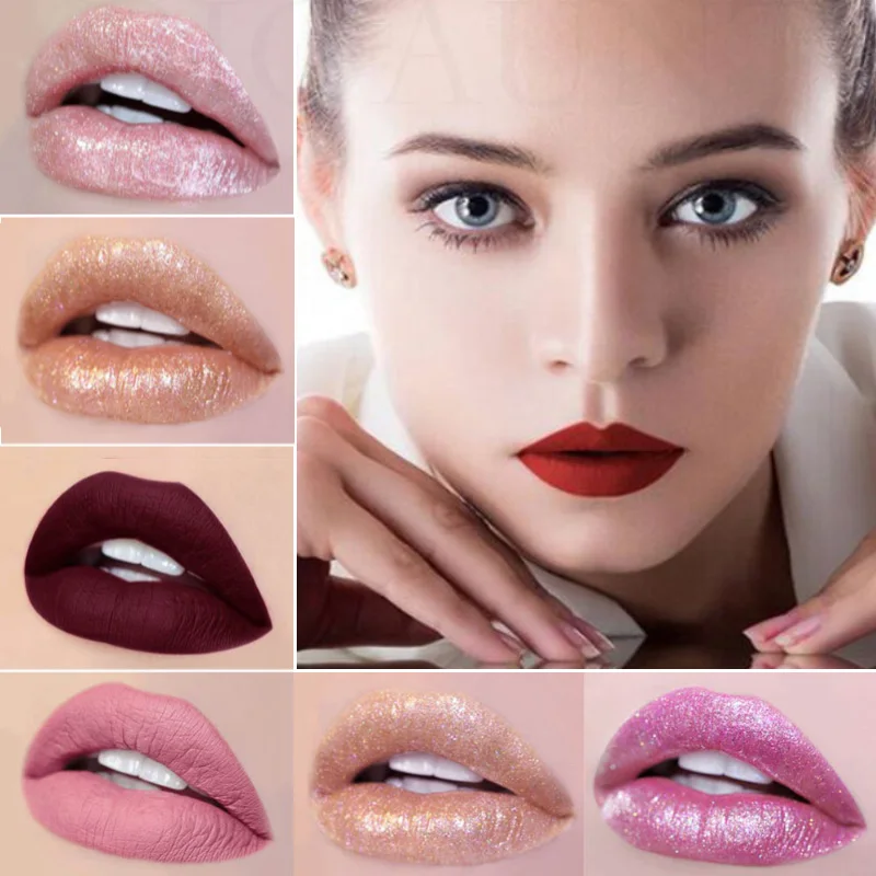 

Pudaier 21 Colors Matte Liquid Lip Gloss Makeup Pro Golden Lip Balm Maquiagem Cosmetics Magic Red Lipsticks Make up Manufacturer