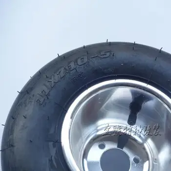 

GO KART KARTING ATV UTV Buggy 10*4.50-5 Inch Wheel Tubeless Tyre Tire With Hub