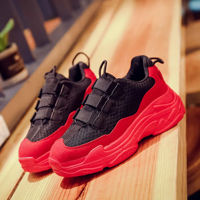 

Fashion Sneakers Woman 2018 New Women Casual Shoes Trends Ins Female Flats platform Spring Autumn Women Shoes