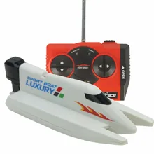 Hot Sale Remote Control Racing Boat Speedboat Electric Mini Airship Outdoor Toys Gifts 2 4G 4CH