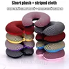26 Kinds Microbeads U Shaped Travel Pillow Pure Stripe Color Rest Soft Cushion Neck Nanoparticle Pillow for Car Flight  Foam 5