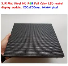 P3.91 interior cheio de cor levou painel de exibição 64*64 pixel 250 milímetros * tamanho 250 milímetros 3.91 milímetros levou módulos módulo de led indoor para o aluguer de