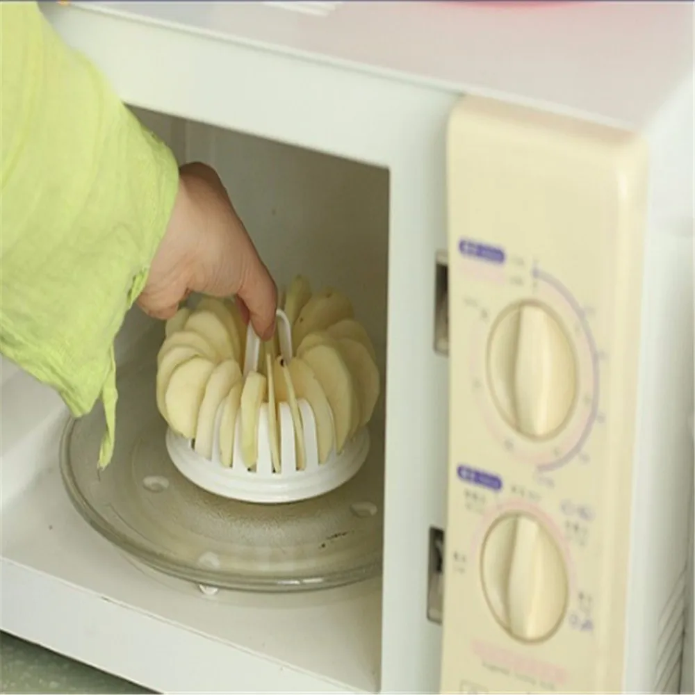 High-Quality-DIY-Low-Calories-Microwave-Oven-Fat-Free-Potato-Chips-Maker-Baking-Pastry-Tools-Free (3)