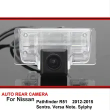 Per Nissan Pathfinder R51 Sentra Versa Nota Sylphy HD CCD di Inverso Dell’automobile di Sostegno Videocamera vista posteriore di Parcheggio di Rearview di Visione Notturna