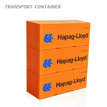 

20ft Scale 1:87 ho scale train container model truck layout Material ABS high quality Material ABS