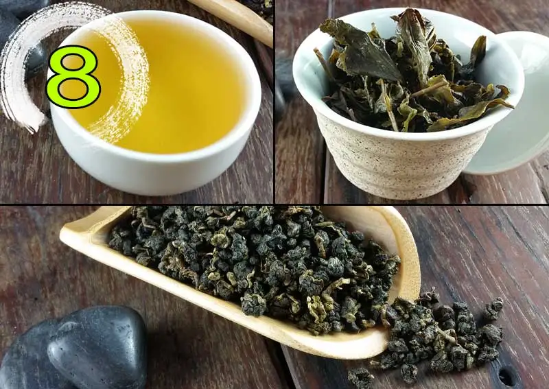 20 различных ароматов Китайский чай включает в себя Молоко Улун ПУ-эр травяной цветок черный зеленый чай