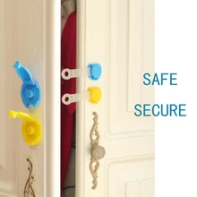 Детская безопасность замок детские замки для ящиков детская комната гибкий шкаф проклейка для двери замок синий желтый красивый и практичный