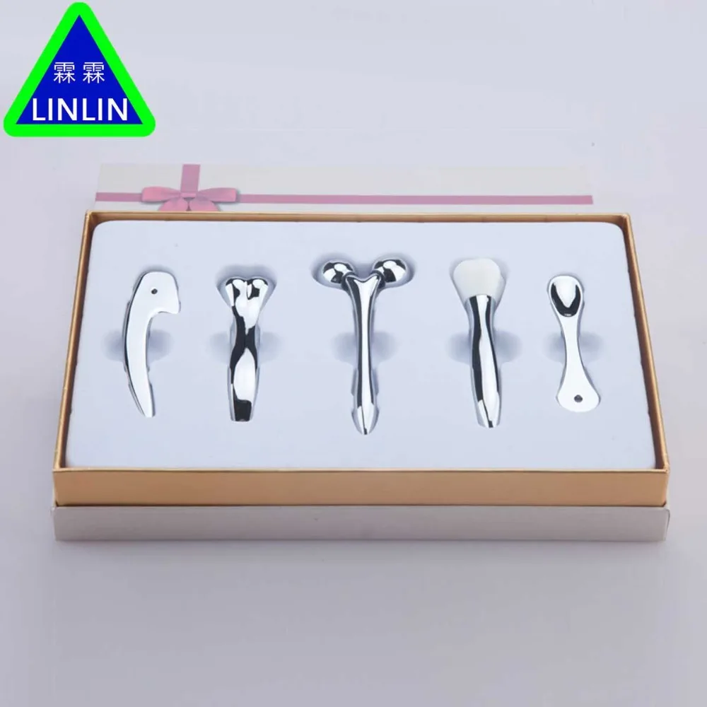 

LINLIN New Facial Massager Five piece multifunctional face lift instrument Facial beauty stick Skin care gadget