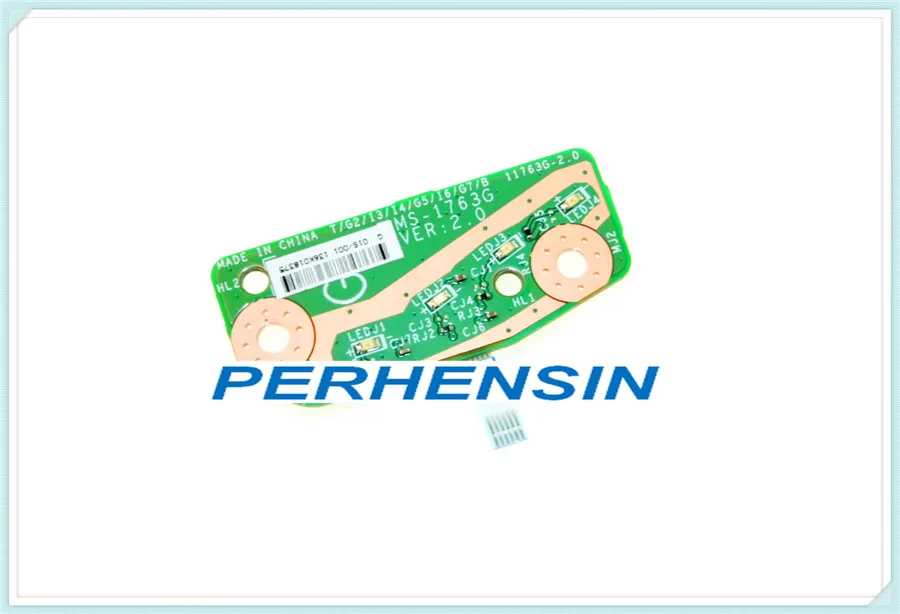 MS-1763G GENUINE CYBERPOWERPC LEFT SPEAKER LED BOARD W CABLE C SERIES MS-1763