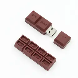 Шоколад Catoon USB Flash Drive 16 GB 64 GB 32 GB 4 GB 8 GB Usb 2,0 флэш-накопитель флэш-памяти Флешка-ручка Memory Stick мода подарок