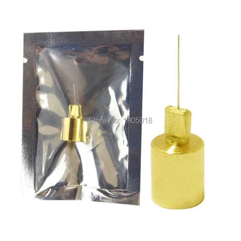 

2018 top quality copper needle tips reuse lifting plasma pen needles 10pcs for laser removal spot Skin Tag Mole tattoo machine