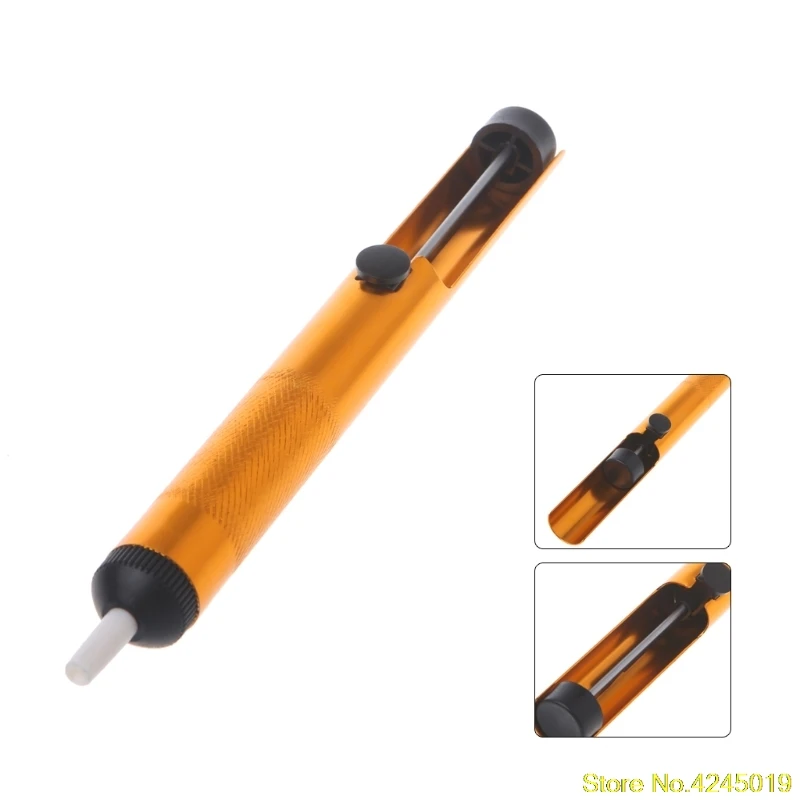 New High quality Aluminium Body Desoldering Vacuum Pump Solder Sucker Iron Remover Tool