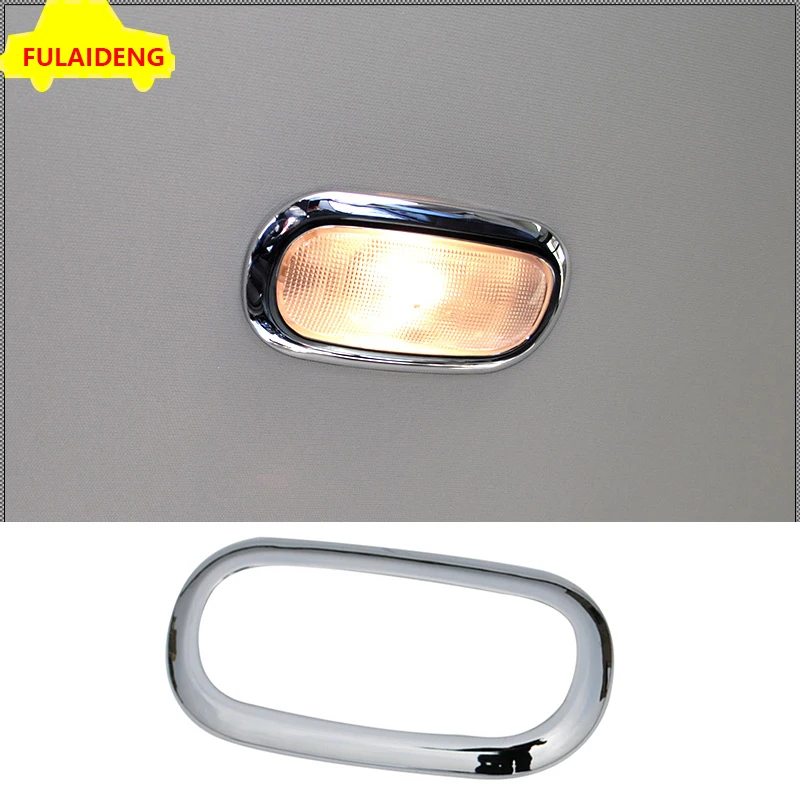 

1pcs For Jeep Patriot 2011-2015 Interior ABS Chrome Rear Reading Light Lamp Cover Trim Car Styling Accessories