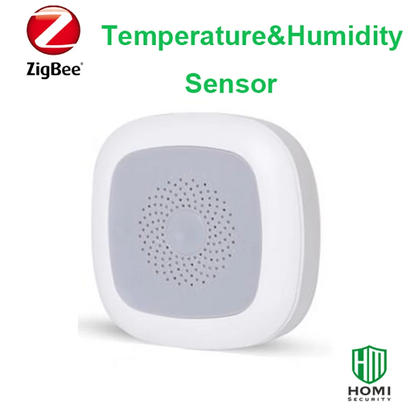 wireless smart digital high-precision temperature-humidity sensor hotel pool toilet zigbee app control environment detector |
