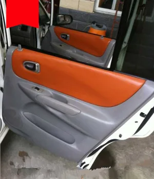 

4PCS Customzied Colors Microfibre Leather Interior Door Panel For Mazda Freema 2005 AB255