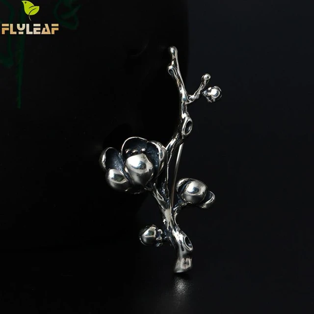 Hongye 925 Sterling Silver Brooches For Women Designer Brand Zircon Insert  Flower Pin Ladies Elegant Freshwater Pearl Gift