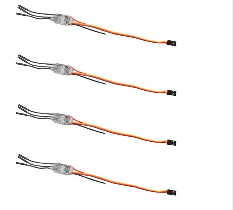 

AKASO 12A Mini BLHeli Brushless ESC PWM 1-3S Speed Controller for QAV250 DIY RC Quadcopter Multicopter 250 Drone ZMR250