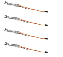AKASO 12A Mini BLHeli Brushless ESC PWM 1-3S Speed Controller for QAV250 DIY RC Quadcopter Multicopter 250 Drone ZMR250