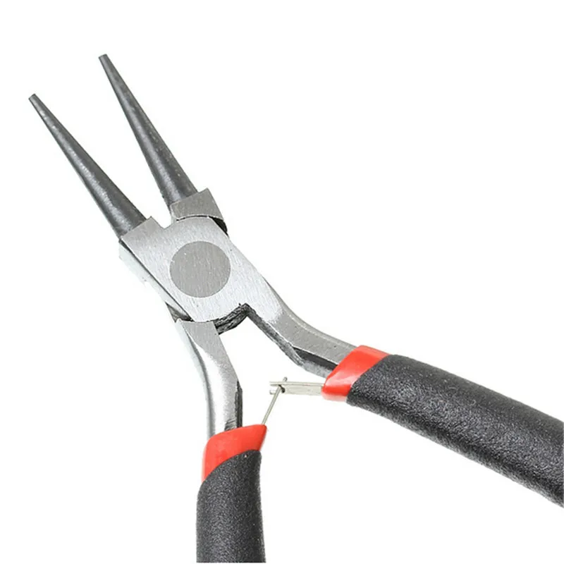 New Stainless steel needle nose pliers jewelry making hand tools black