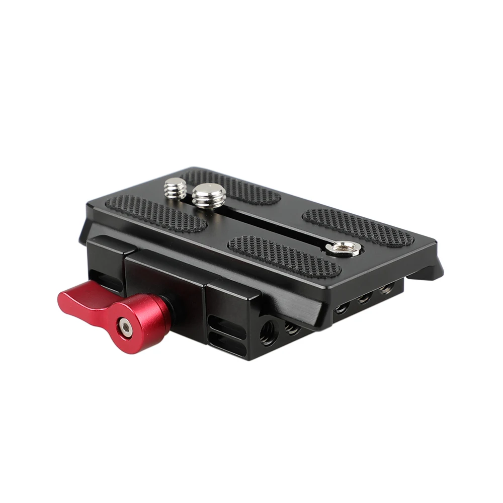 CAMVATE Quick Release Mount Base QR Plate for Manfrotto Standard Accessory (2)