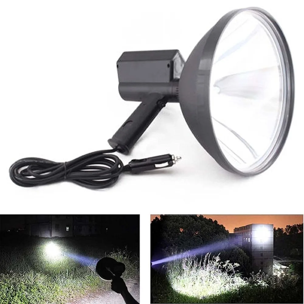 

9 inch Outdoor Portable Handheld HID Xenon Lamp 1000W 245mm Outdoor Camping Hunting Fishing Spot Light Spotlight Brightness