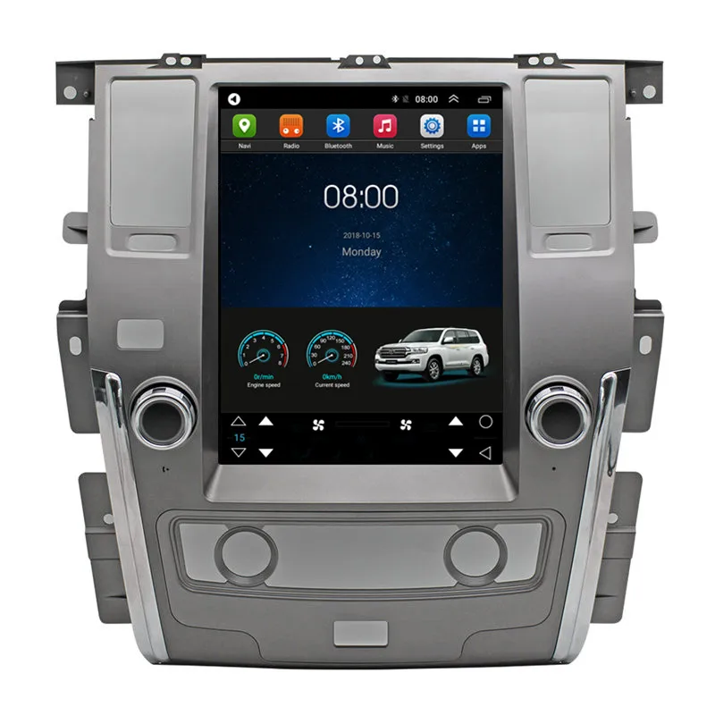 12 1 &quotвертикальный экран Тесла Android автомобильный мультимедийный Стерео DVD GPS