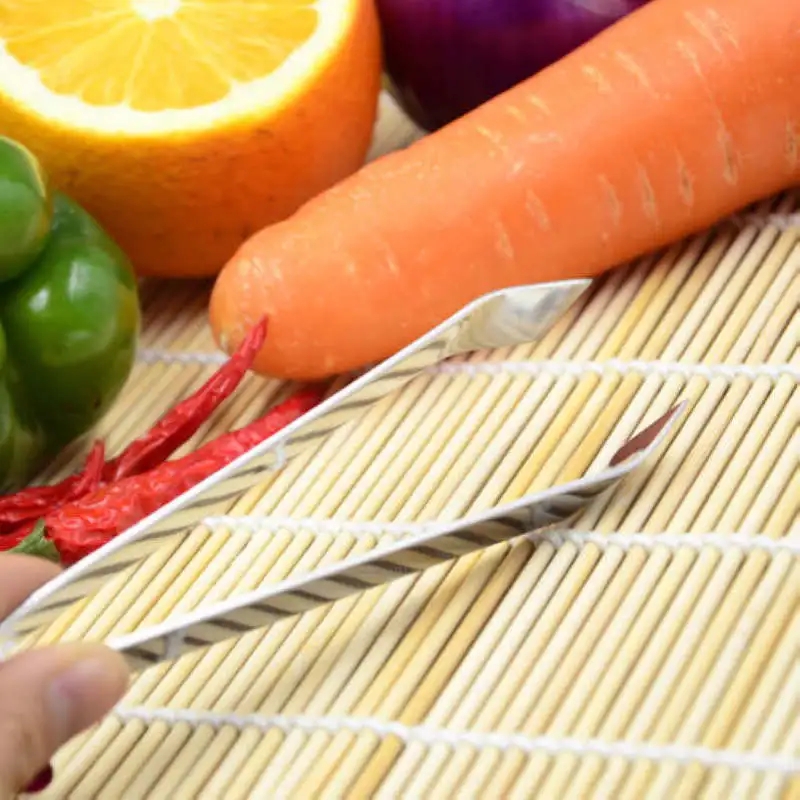 New Stainless Steel Fish Bone Vegetable Peeling Tweezers Remover Pincer Kitchen Tool