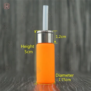 

8.5ml silicone Squonk bottle Car Smoke oil bottle best seal 316 stainless steel and food grade silicone Portable oil bottle