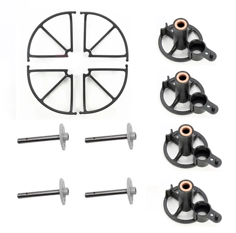 

JJRC H8C H8D DFD F182 F183 main gear motor cover frame propeller protection rc drone spare Parts kit