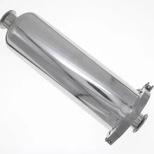 Подходит для 19/25/32/38/51/63 мм трубы x 1," 2" 2," Tri Зажим встроенный фильтр Homebrew пивное перегонное 316L Нержавеющая сталь