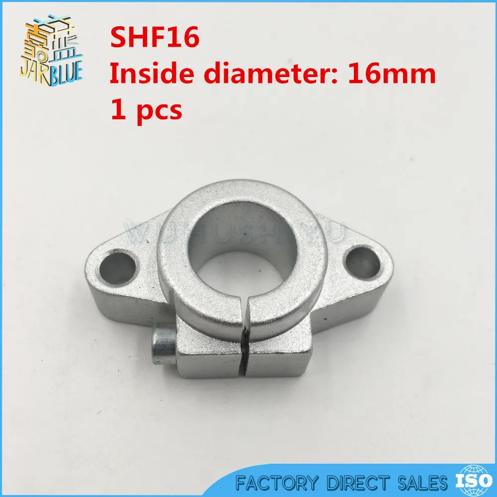 

SHF16 horizontal linear shaft support,16mm Linear Rail Shaft Support XYZ Table CNC SHF Series Rail Shaft